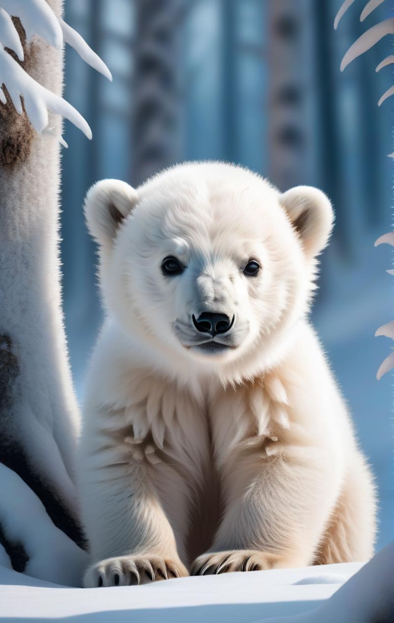 11368-332799158-(extremely detailed 8k wallpaper),A mid shot photo of a Polar Bear Cub, intricate, high detail, dramatic，.png